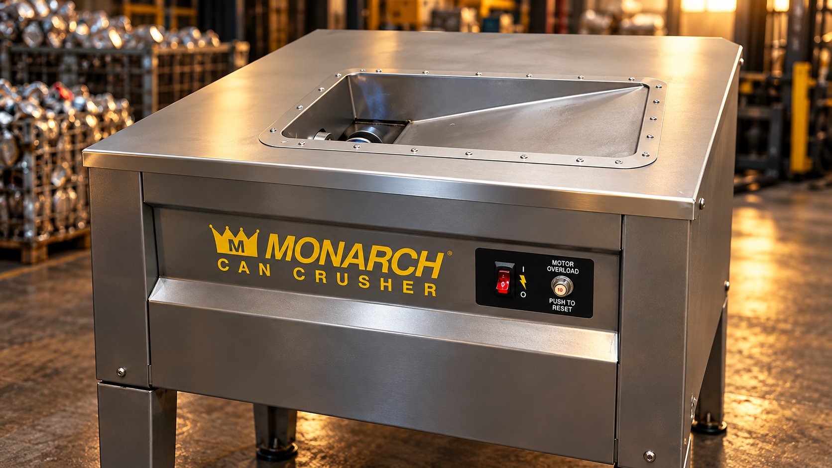 Monarch Can Crusher